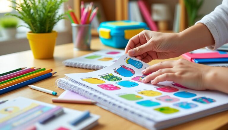 etiquetas escolares personalizadas para imprimir que tornam a organização dos seus materiais prática e divertida. ideal para estudantes de todas as idades!