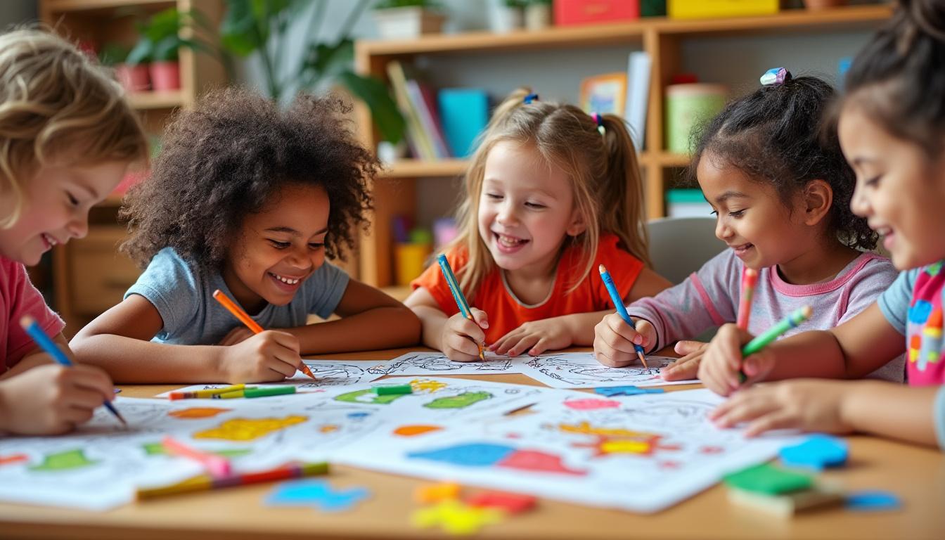 descubra folhas de atividades divertidas para crianças que estimulam a criatividade e o aprendizado de forma lúdica e envolvente.