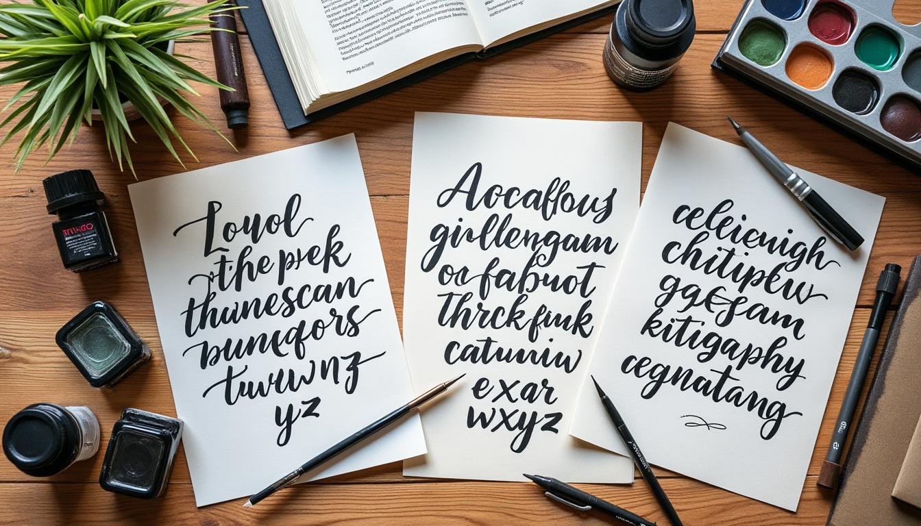 descubra inspirações criativas de letras para criar capas personalizadas únicas e estilosas. torne seus projetos visuais mais atraentes com nossas dicas especializadas.