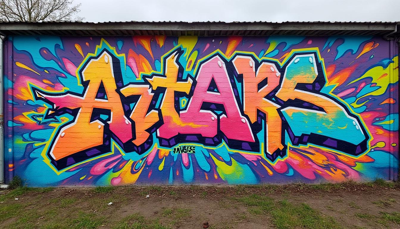 descubra a arte expressiva da escrita em graffiti, uma forma vibrante de comunicação visual que combina criatividade, urbanidade e cultura.