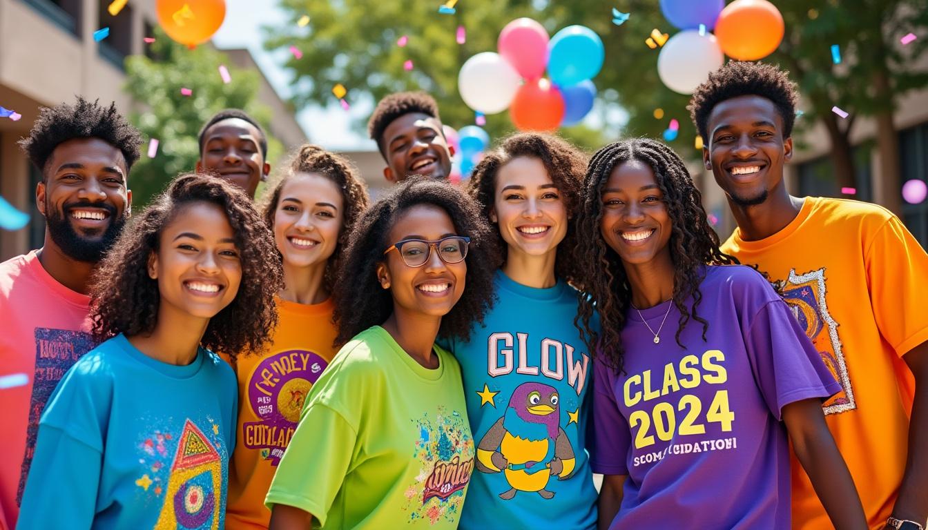 descubra os melhores estilos e tendências de camisas comemorativas de formatura para celebrar seu momento especial com estilo e originalidade.