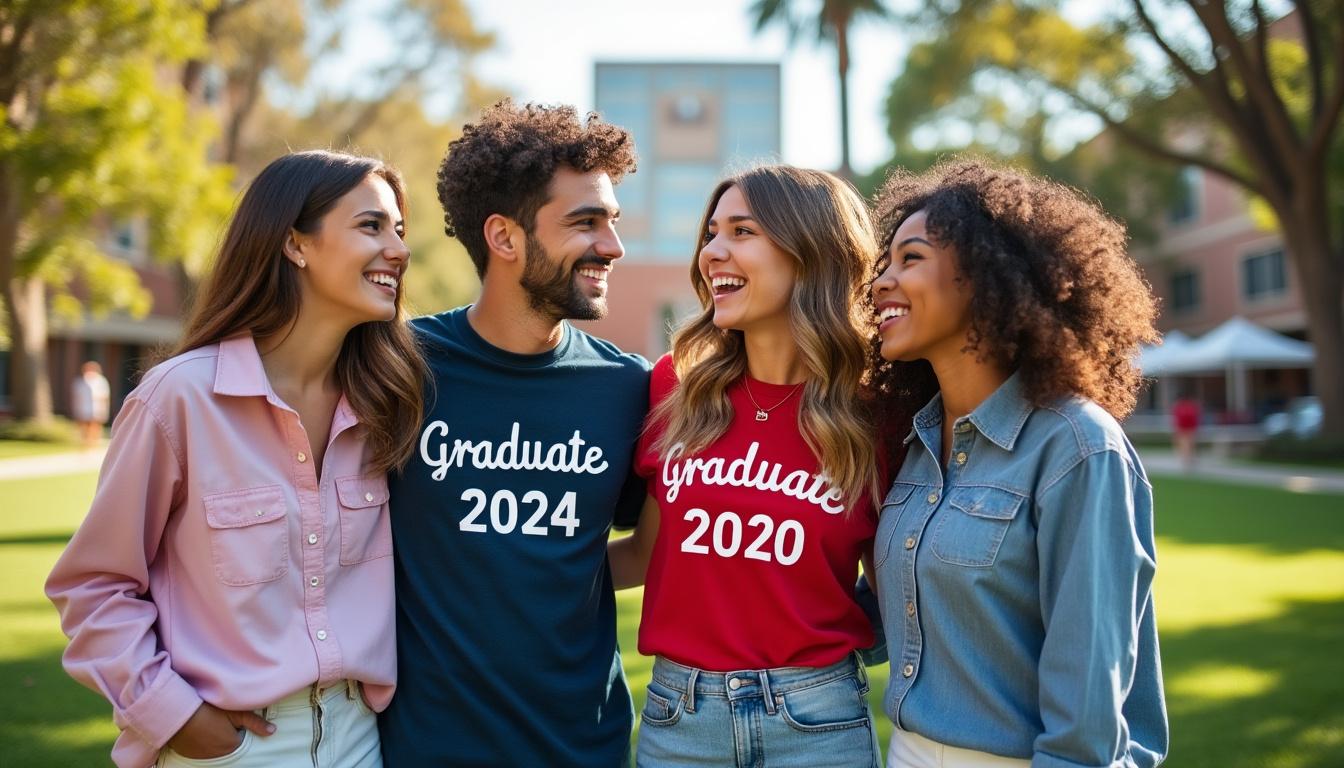 descubra os estilos e tendências das camisas comemorativas de formatura, perfeitas para celebrar essa conquista especial com orgulho e estilo.