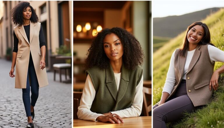 descubra a coleção exclusiva de colete de lã feminino, combinando estilo e conforto perfeito para o seu dia a dia. ideal para todas as ocasiões com elegância e aconchego.