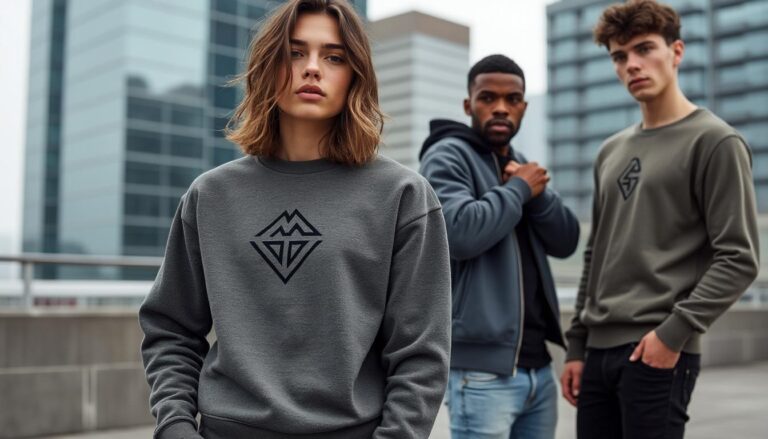 criação exclusiva de moletom promocional que combina estilo e divulgação em uma peça única, perfeita para destacar sua marca com elegância e conforto.