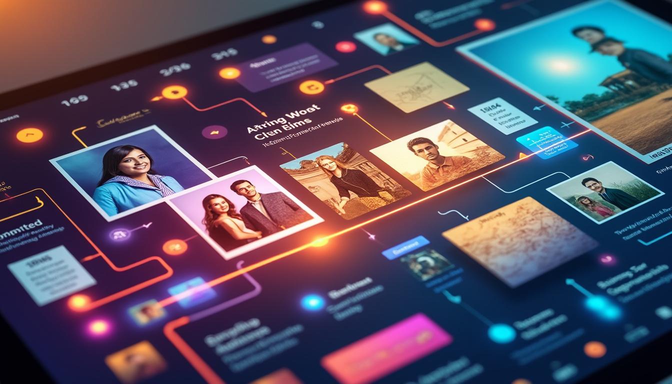 crie cronogramas detalhados para organizar sua história de forma clara e visual, facilitando o entendimento dos eventos ao longo do tempo.