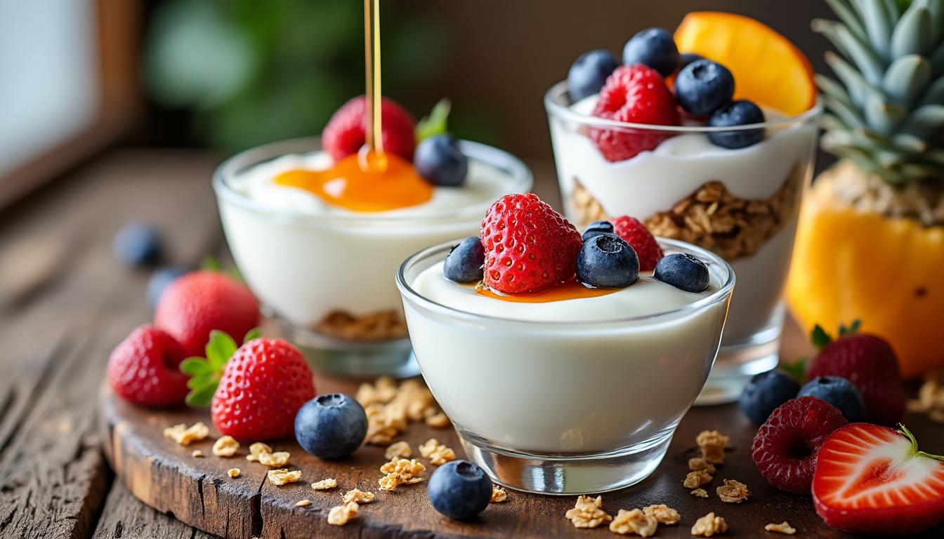 descubra receitas incríveis e cremosas para preparar com iogurte. delícias fáceis e deliciosas que vão transformar seu dia a dia na cozinha!