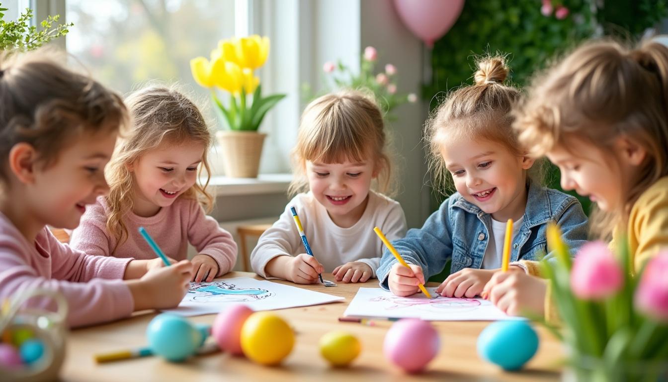 descubra desenhos criativos para celebrar a páscoa com diversão e inspiração, perfeitos para todas as idades.