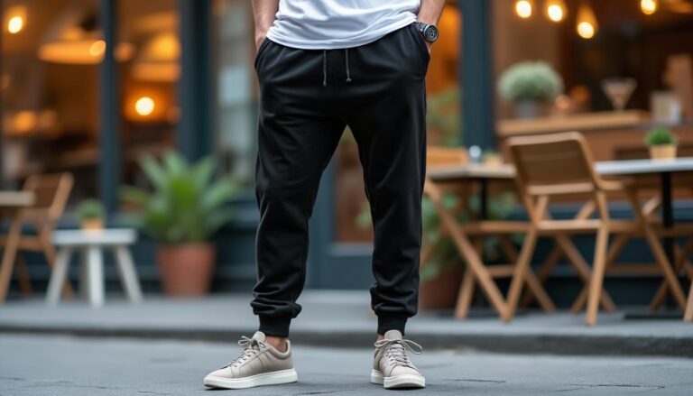 descubra como montar o look perfeito com calça de moletom, combinando estilo casual e conforto para todas as ocasiões.