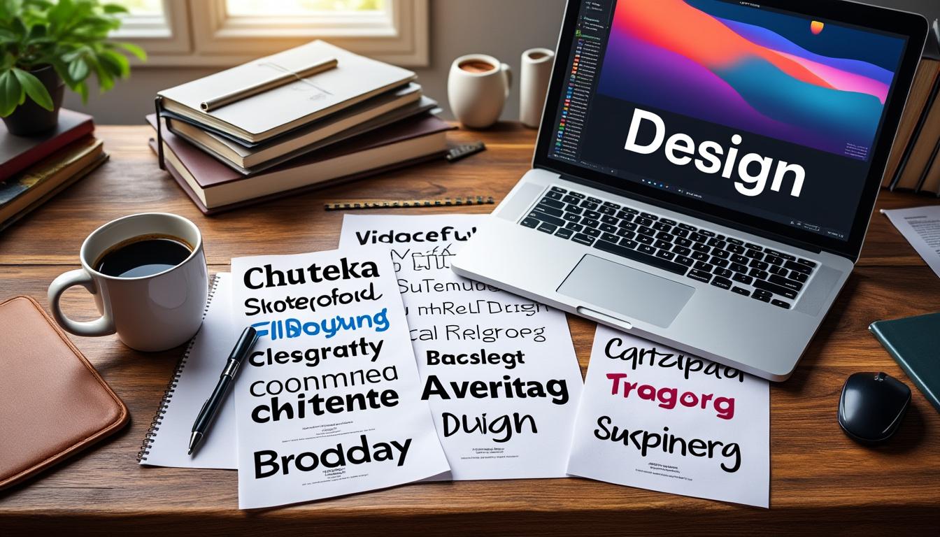 descubra como explorar diversos estilos de fontes para aprimorar suas criações e dar um toque único aos seus projetos de design.