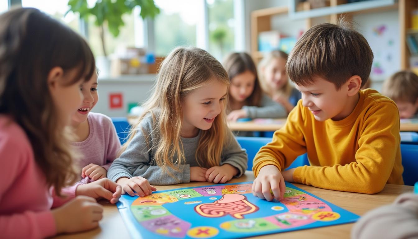 descubra o sistema digestivo de forma divertida e educativa com este guia especial para crianças. aprenda sobre o corpo humano enquanto se diverte!