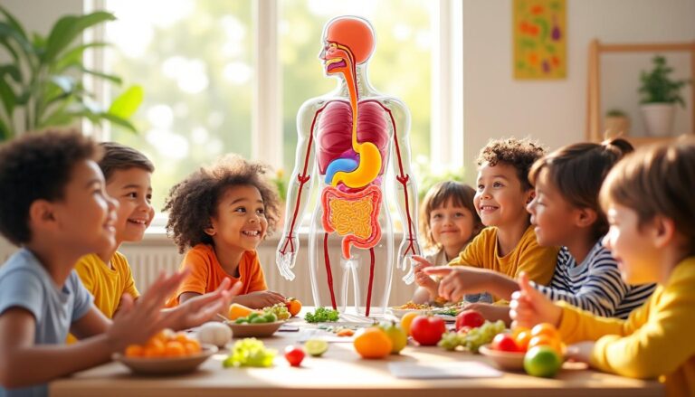 descubra o sistema digestivo de forma divertida e educativa com nosso guia especialmente criado para crianças. aprenda sobre órgãos e funções enquanto se diverte!