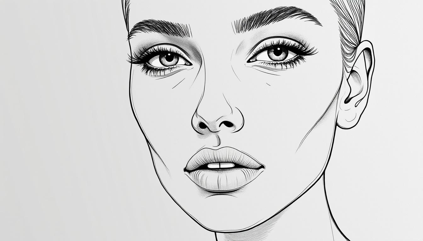 descubra ilustrações incríveis criadas apenas com linhas, revelando a beleza da simplicidade e do traço minimalista.