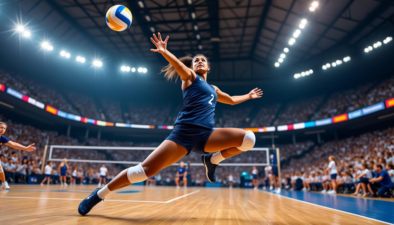 explore imagens vibrantes que capturam a emoção e a energia do mundo do voleibol, trazendo para você os melhores momentos e jogadas incríveis.
