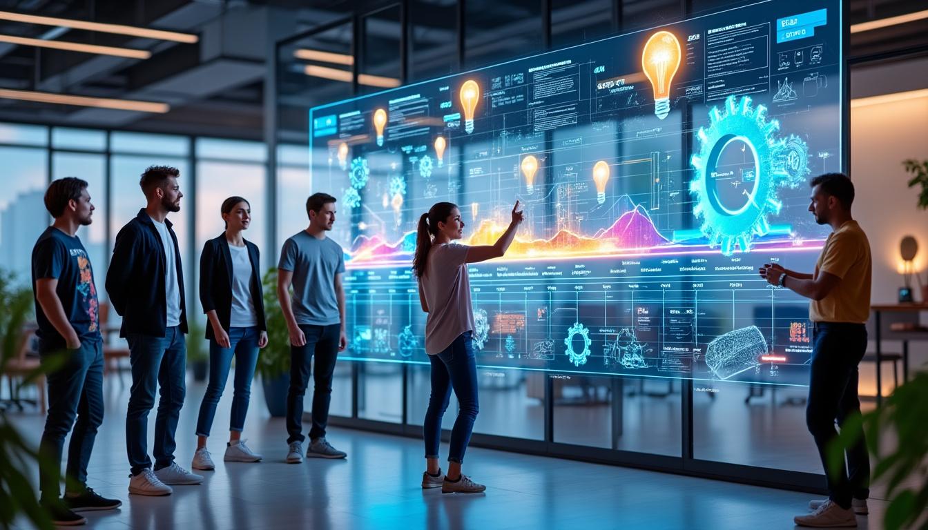 explore uma linha do tempo criativa e inovadora que destaca os principais momentos e avanços de forma visual e envolvente.