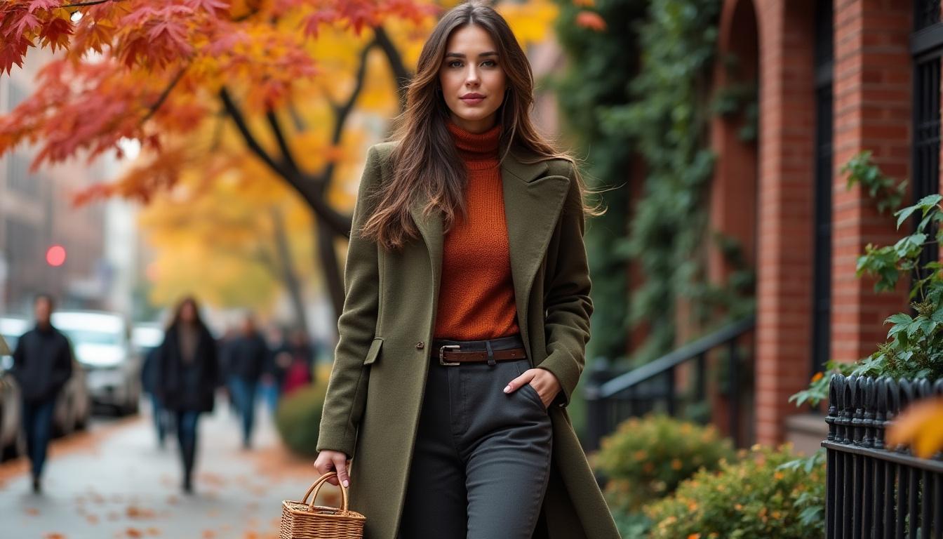 descubra looks casuais estilosos para arrasar no outono, com dicas de moda confortáveis e modernas para a estação.