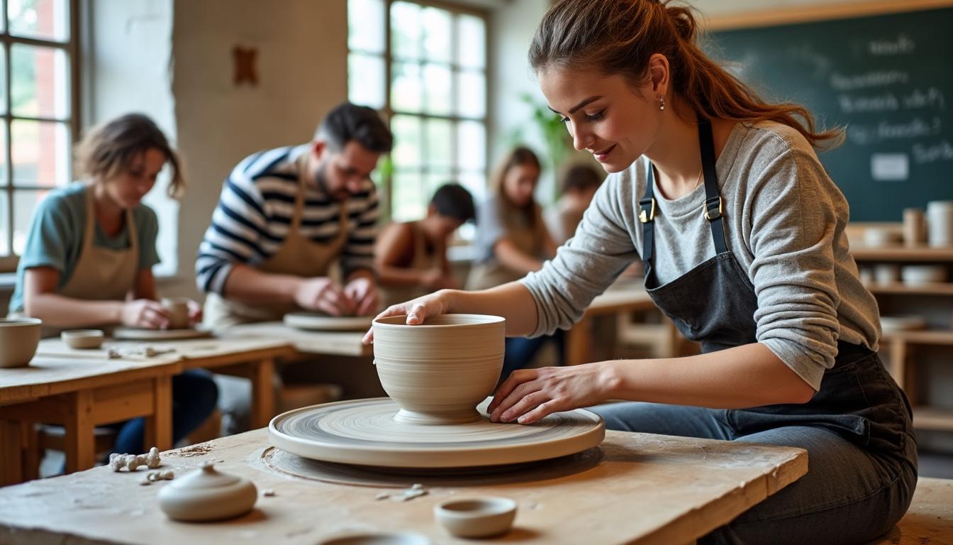 participe da oficina criativa de cerâmica e descubra como transformar argila em verdadeiras obras de arte. aprenda técnicas de modelagem e criatividade em um ambiente inspirador.