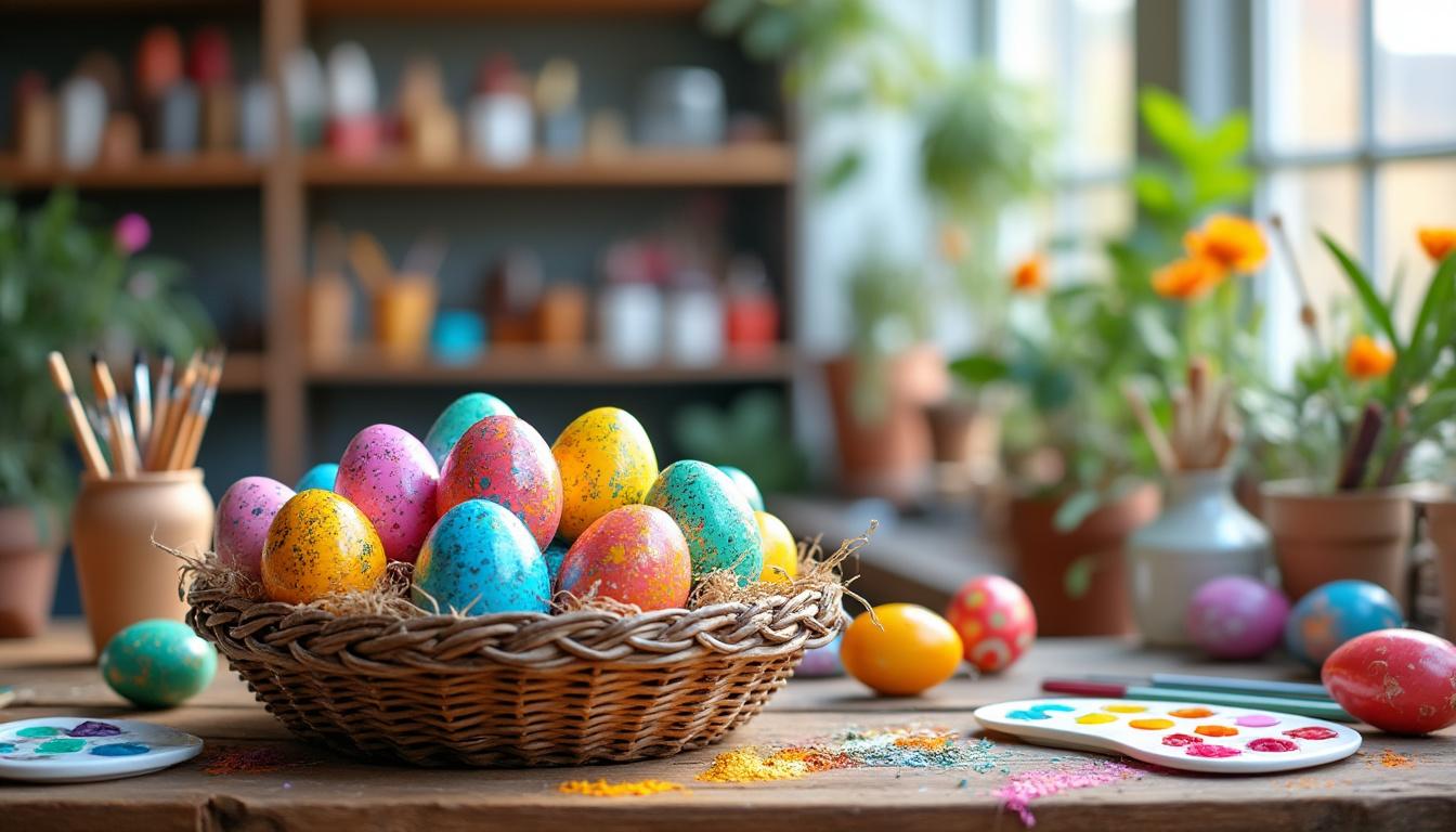 descubra a beleza dos ovos de páscoa decorados, uma combinação perfeita de arte e tradição para tornar sua celebração de páscoa ainda mais especial e memorável.