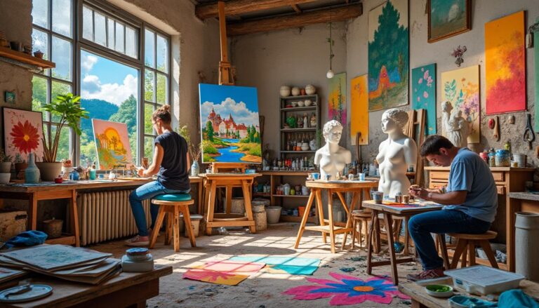 explore uma visão abrangente do universo artístico, destacando tendências, estilos e artistas que moldam o panorama cultural contemporâneo.