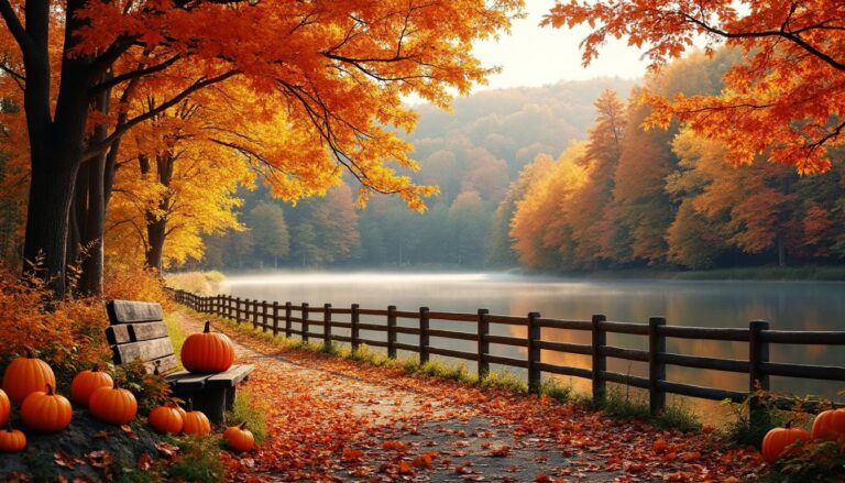 descubra papéis de parede encantadores que capturam a beleza do outono, perfeitos para renovar seu espaço com as cores e a magia da estação.