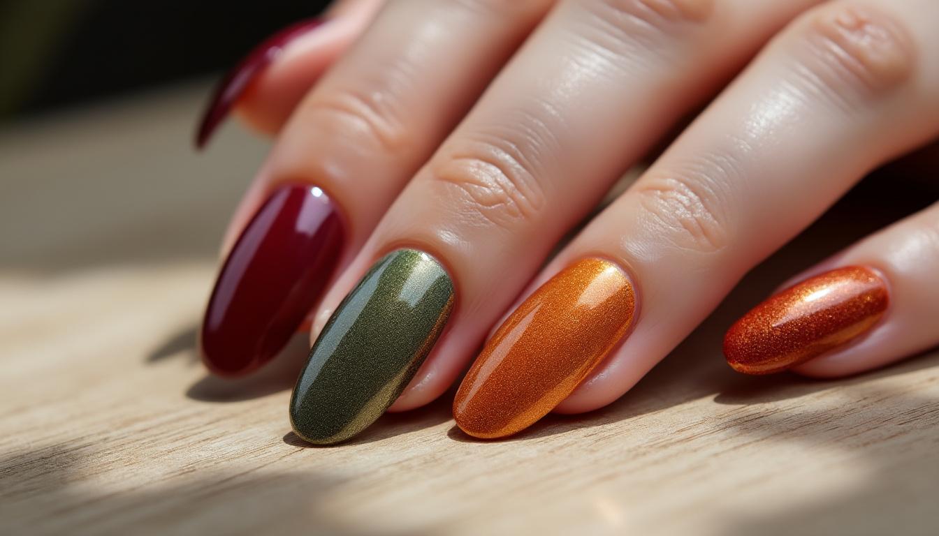 descubra as últimas tendências criativas para unhas no outono e inspire-se com designs modernos e elegantes para a estação.