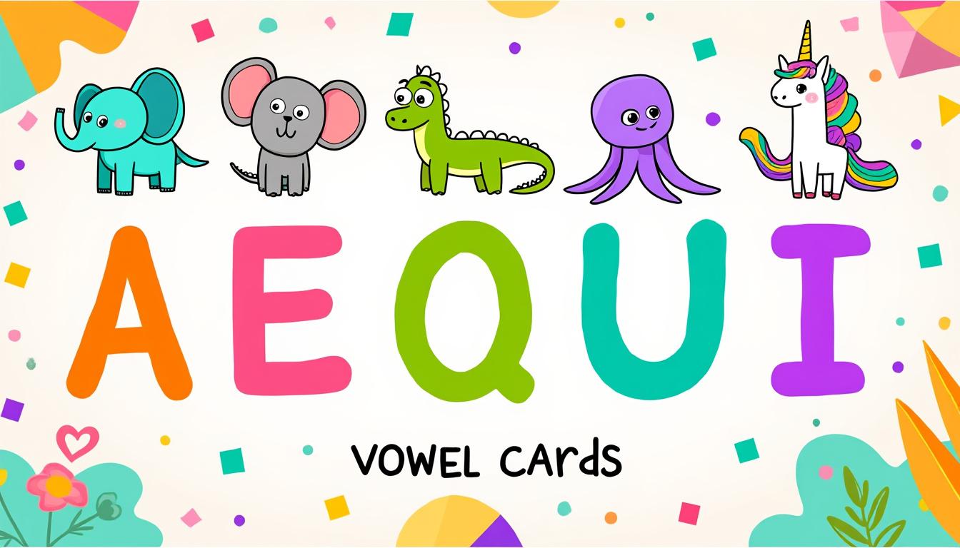 descubra nosso guia completo de vogais para impressão, ideal para criar material educativo eficaz e divertido para o aprendizado das crianças.