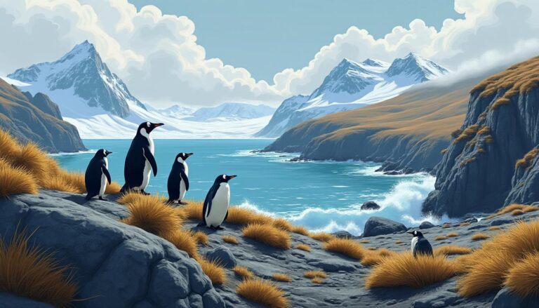 ilustrações emocionantes que exploram a história e a emoção das malvinas argentinas, trazendo uma perspectiva visual única e envolvente.