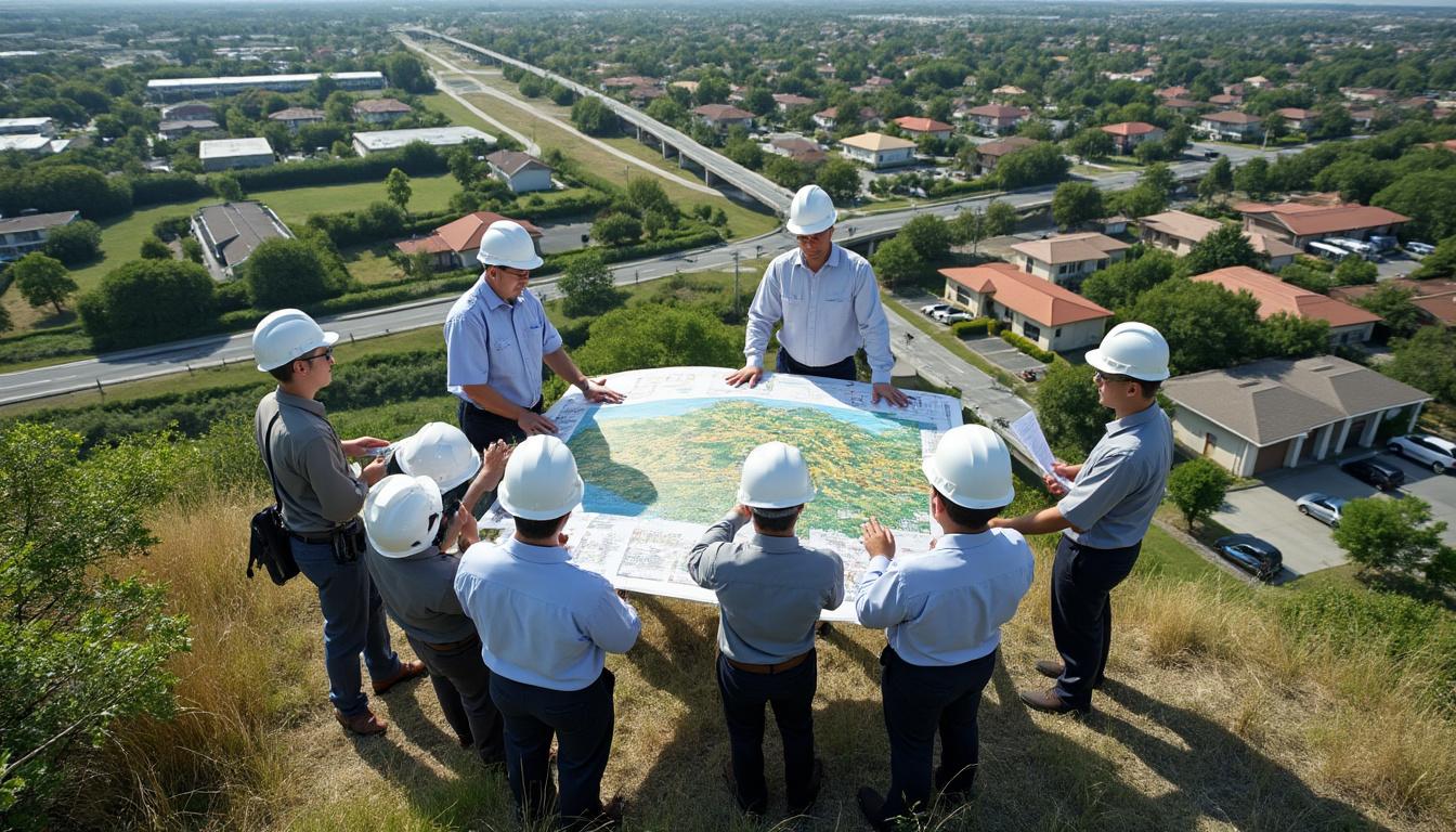 análise detalhada do local para projetos arquitetônicos, garantindo planejamento preciso e soluções eficientes para construções de alta qualidade.