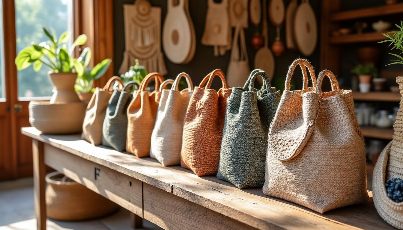 descubra as bolsas de trapilho, a tendência sustentável e estilosa que combina com todos os looks. práticas, ecológicas e modernas, perfeitas para qualquer ocasião.
