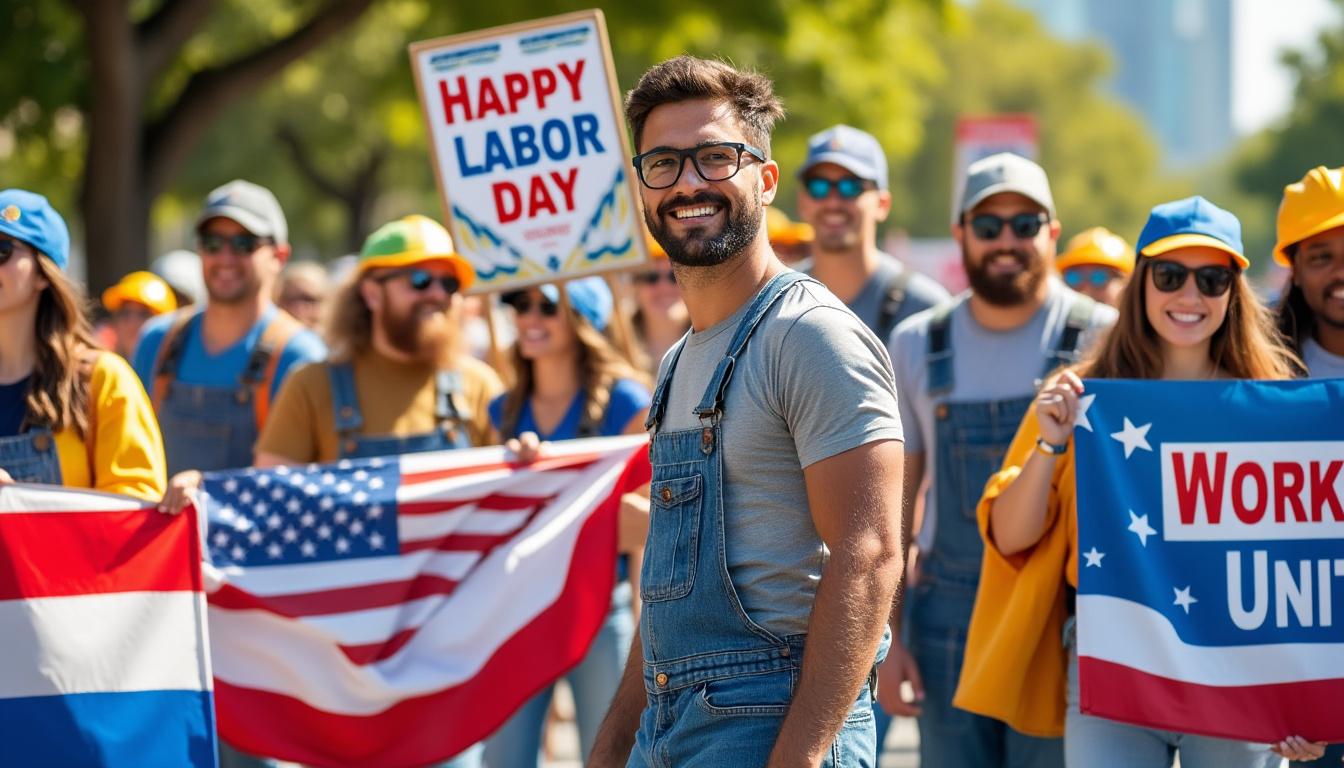 celebre o dia do trabalhador com uma homenagem especial aos heróis do trabalho, valorizando suas conquistas e dedicação diária.