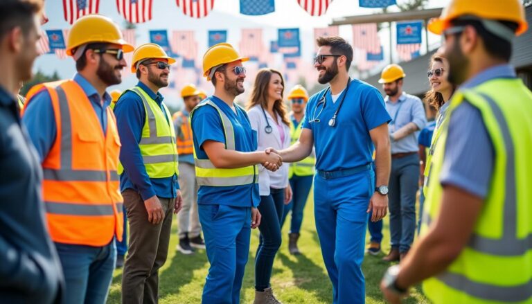 celebre o dia do trabalhador com uma homenagem especial aos heróis do trabalho, reconhecendo sua dedicação e esforço que impulsionam a sociedade.