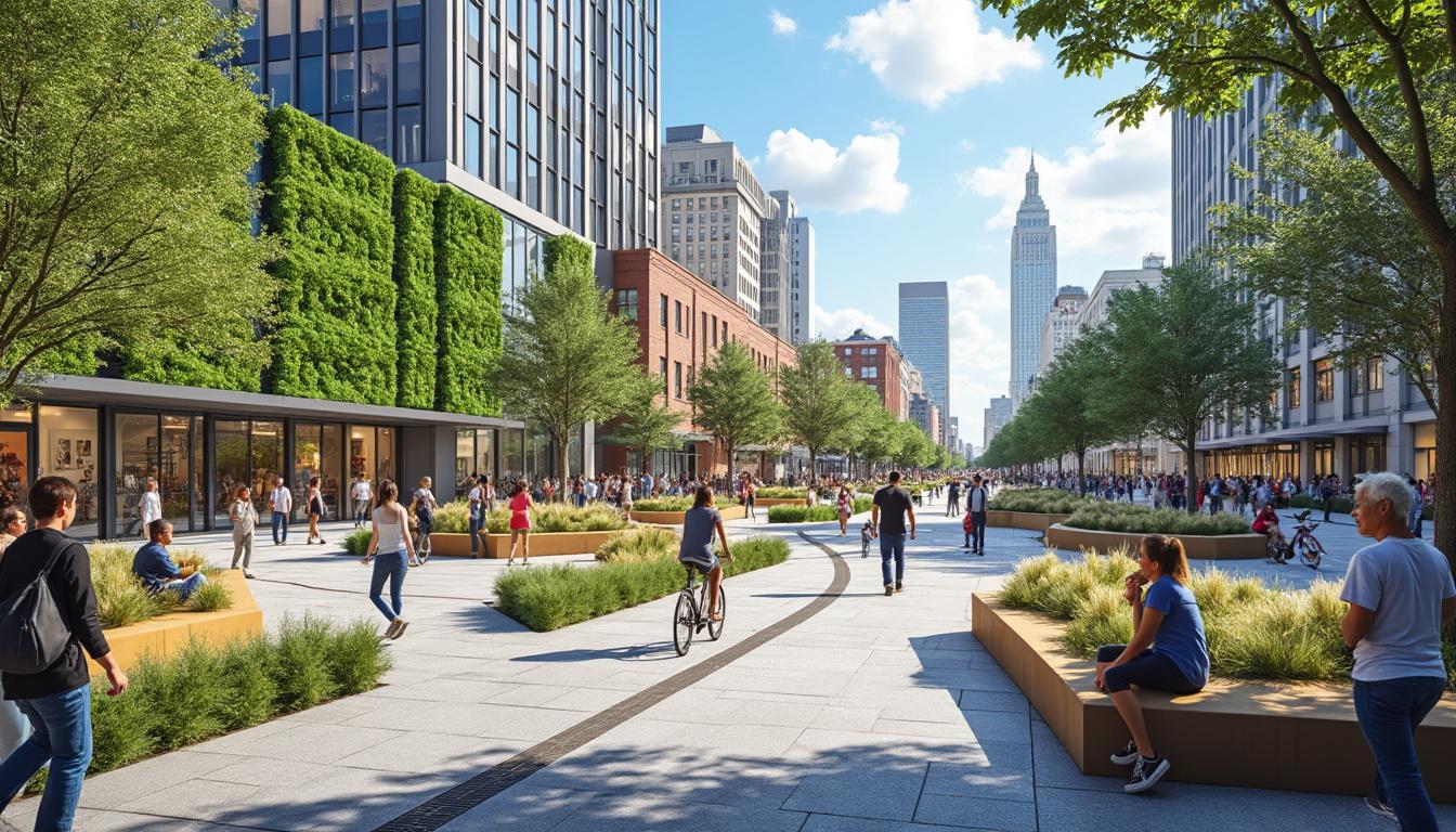 descubra estratégias inovadoras para a criação e transformação de espaços públicos, promovendo cidades vibrantes e sustentáveis através do planejamento urbano eficiente.