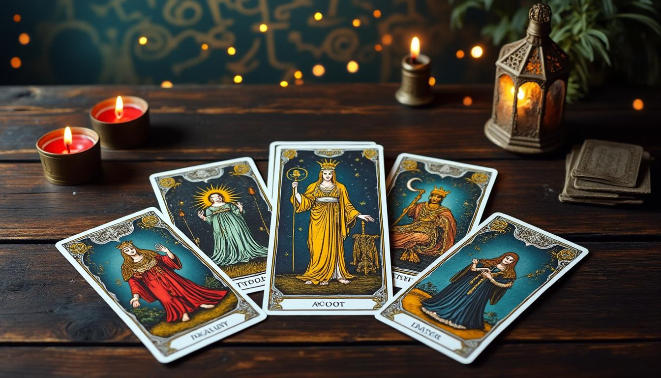 explore os mistérios do baralho de tarô e embarque em uma jornada mística e reveladora para desvendar segredos e obter insights profundos sobre sua vida.