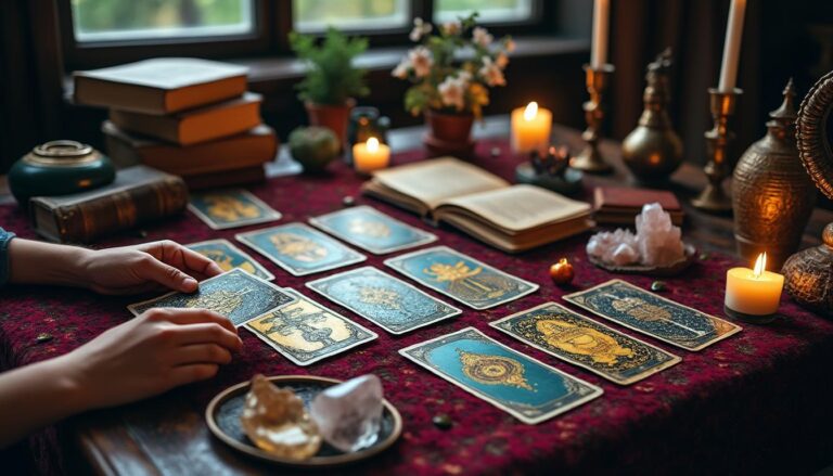 explore os mistérios do baralho de tarô e embarque numa jornada mística repleta de revelações. descubra como interpretar as cartas e desvendar seu destino com sabedoria e intuição.