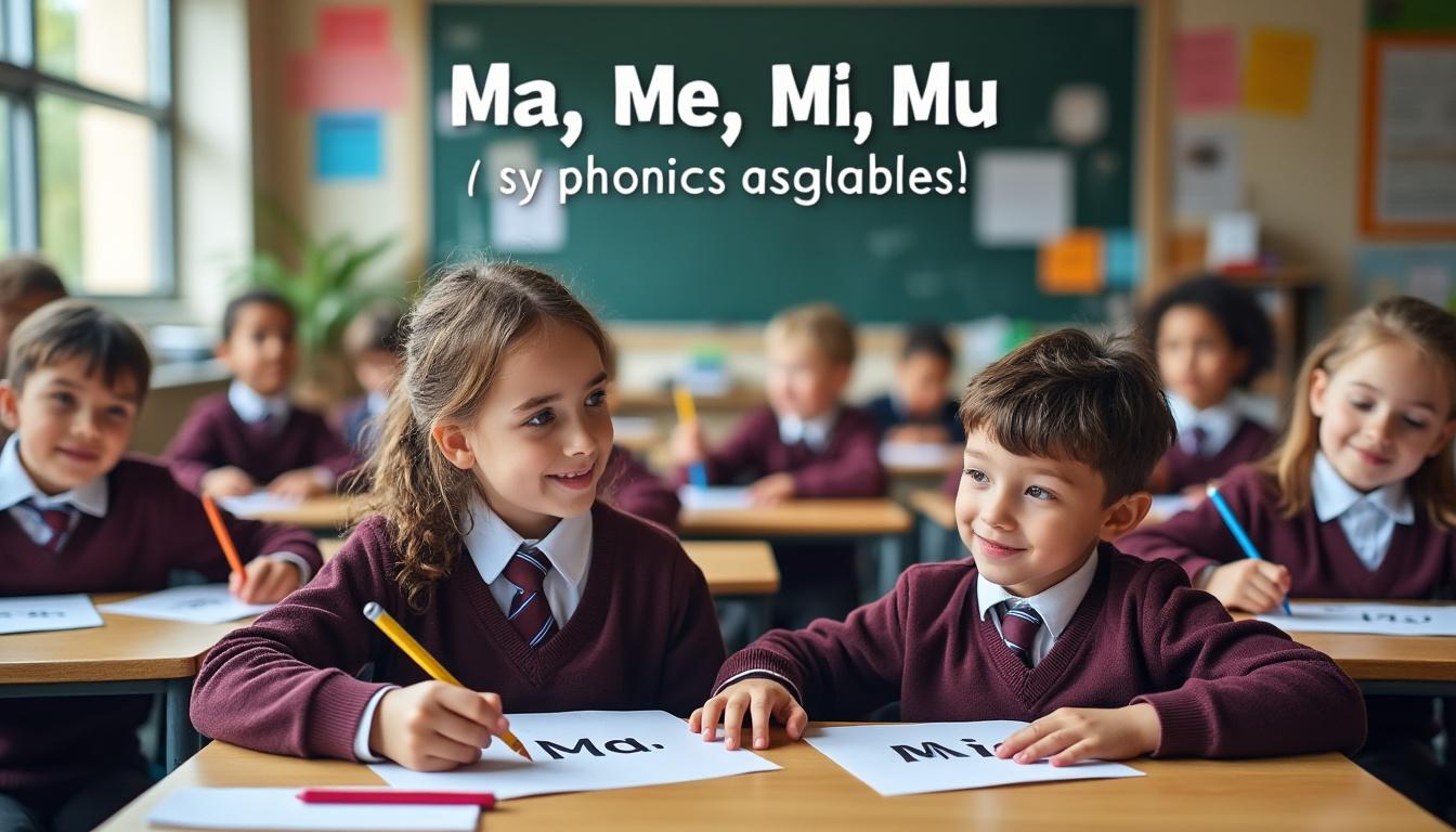 descubra e aprenda os sons fundamentais ma, me, mi, mo, mu de forma divertida e interativa, ideal para iniciantes no português.