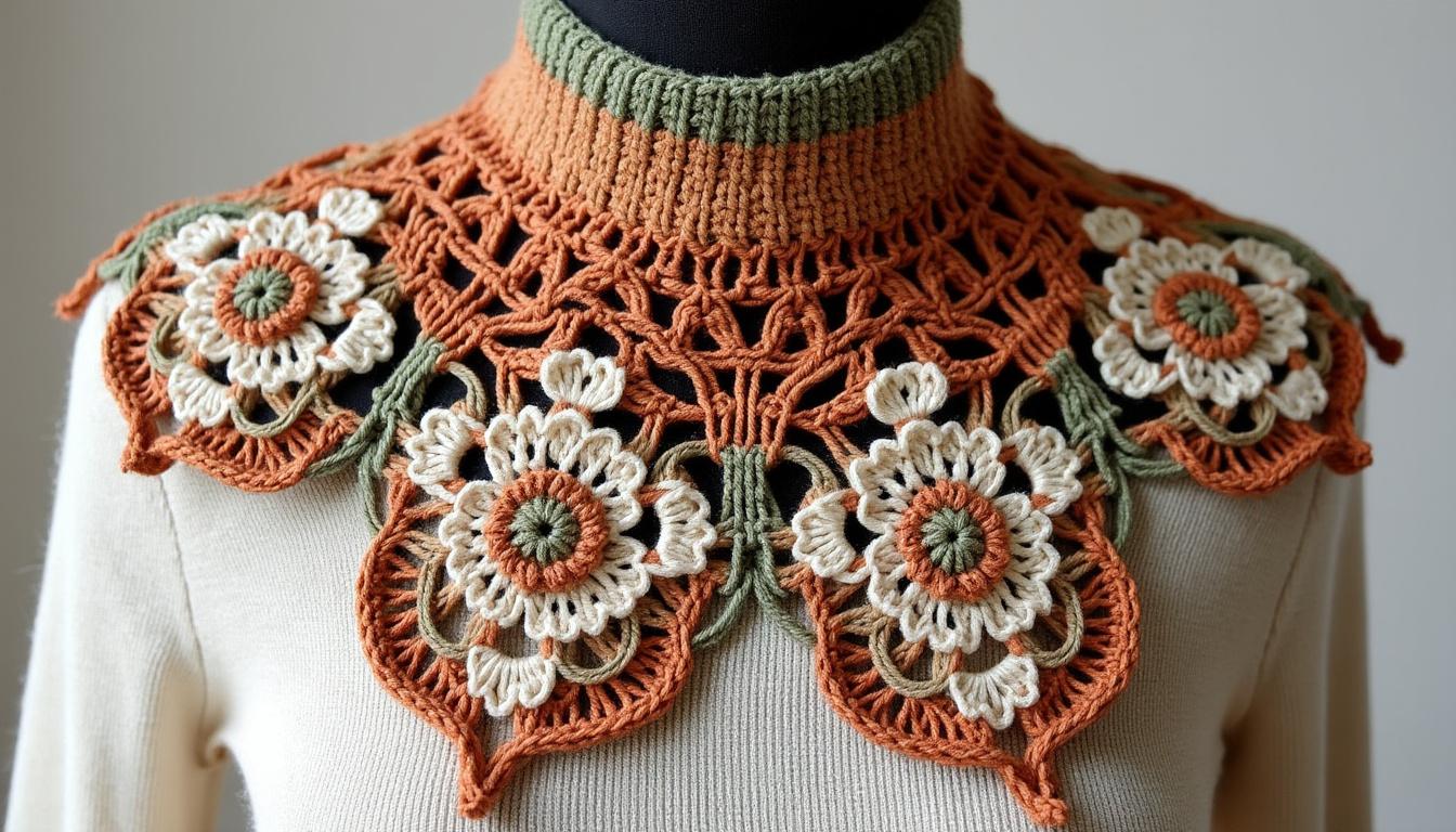 descubra as últimas tendências e técnicas para criar golas artesanais em crochê incríveis. aprenda a confeccionar peças únicas que vão destacar seu estilo com charme e originalidade.