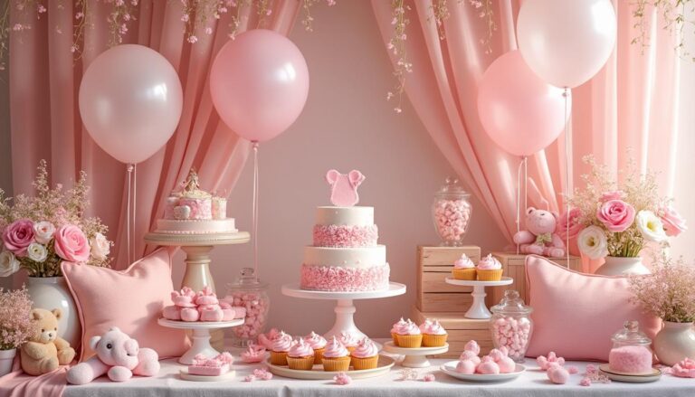 descubra ideias criativas e encantadoras para a decoração de chá de bebê para menina, tornando este momento especial ainda mais inesquecível e cheio de charme.