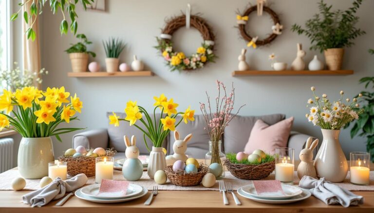 descubra ideias criativas e inspiradoras para decoração de páscoa que vão encantar sua casa e seus convidados nesta temporada festiva.