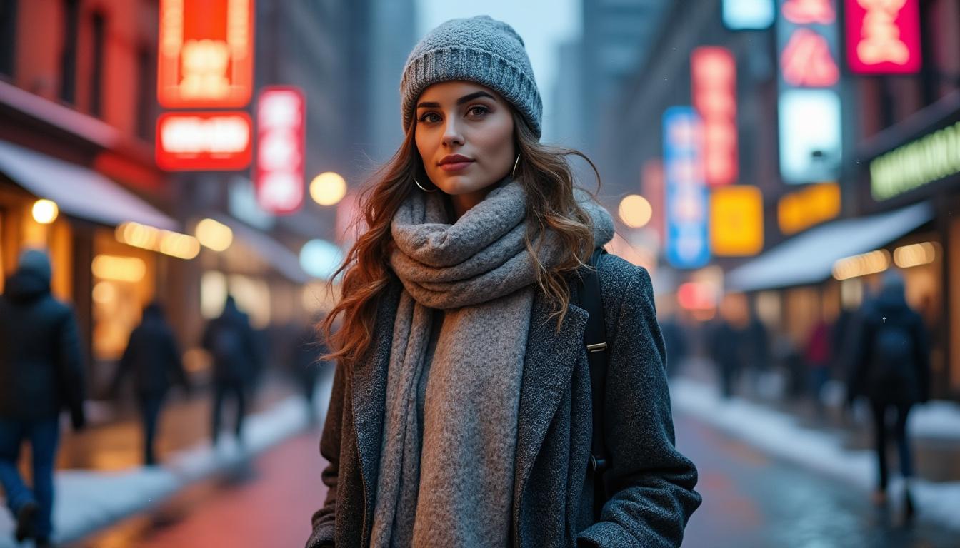 descubra inspirações de looks de inverno para arrasar nas noites frias, combinando estilo e conforto para manter você aquecido e elegante.