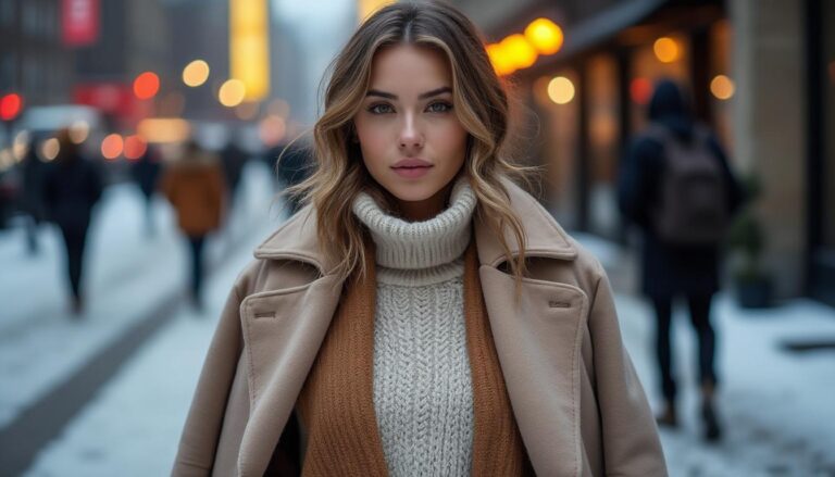 descubra inspirações de looks de inverno para arrasar nas noites frias com estilo e conforto. dicas de roupas quentes e elegantes para você se destacar.