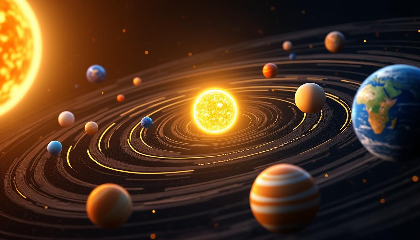 explore o sistema solar com nosso modelo criativo em miniatura, uma jornada espacial divertida e educativa para todas as idades.