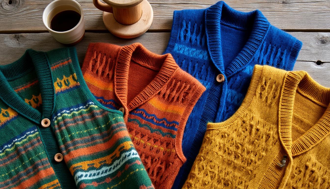 descubra modelos criativos de coletes tricotados que vão inspirar seu estilo com conforto e elegância. dicas e tendências para arrasar em qualquer ocasião.