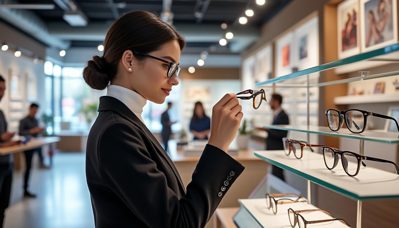 descubra óculos modernos para mulheres que combinam estilo e inovação. encontre modelos exclusivos que realçam sua personalidade e acompanham as tendências atuais.