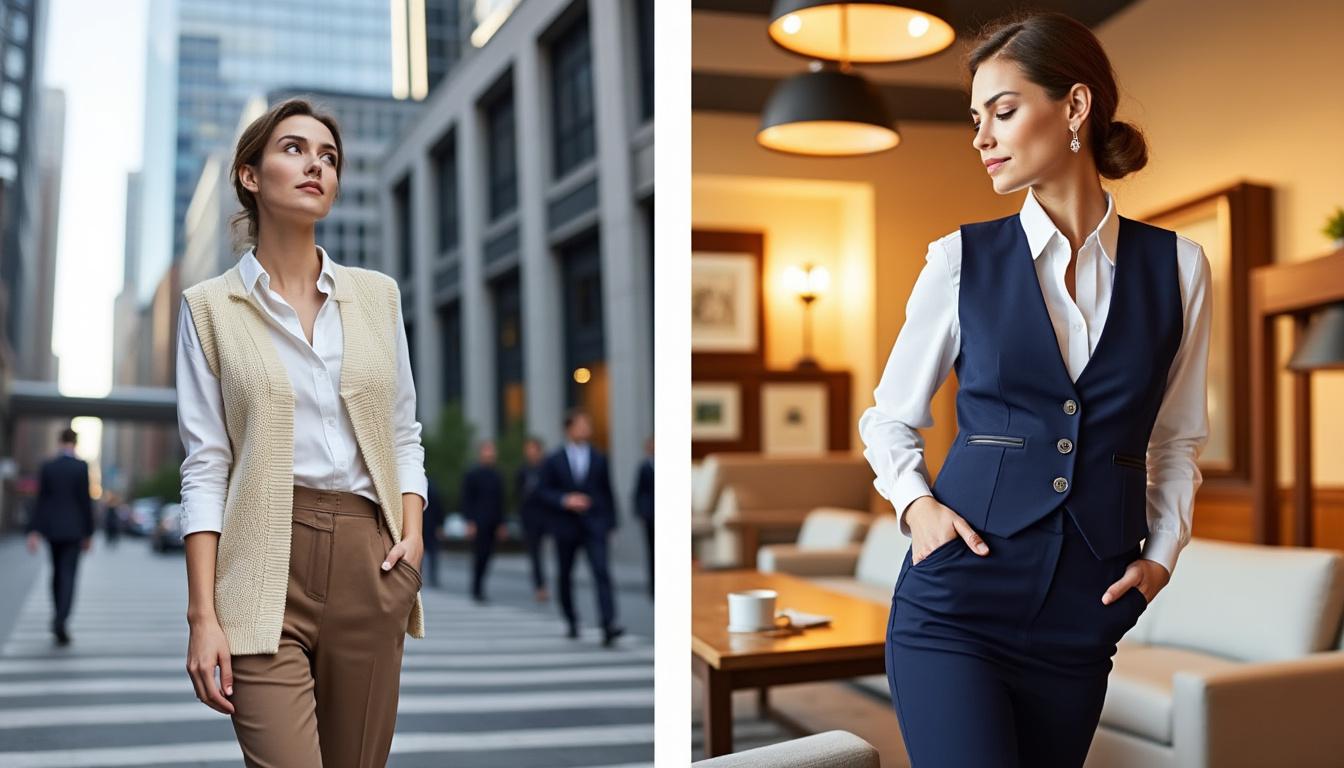 descubra as tendências imperdíveis dos coletes que estão dominando a moda atual. inspire-se com estilos modernos e versáteis para atualizar seu guarda-roupa com elegância.