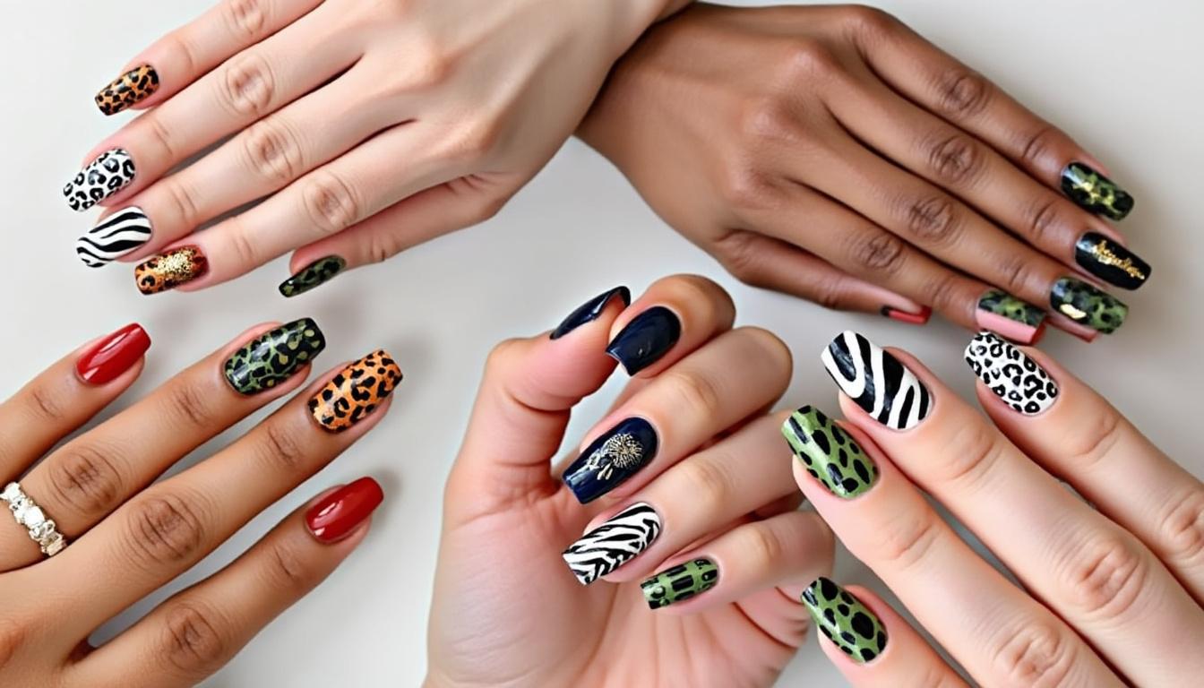 descubra as tendências de unhas com estampa animal print para 2020, trazendo ousadia e estilo nas pontas dos dedos para um visual moderno e marcante.