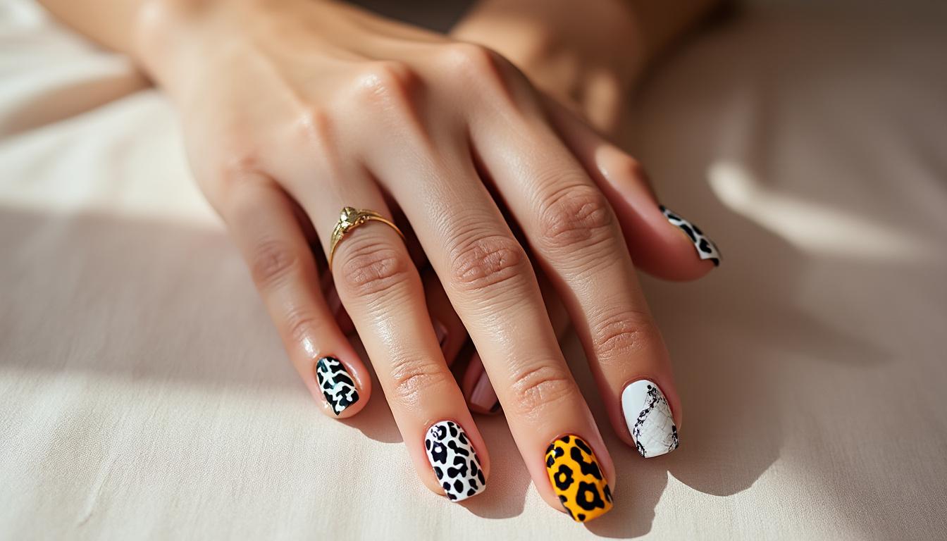 descubra as tendências de unhas com estampa animal print para 2020 e arrase com ousadia e estilo nas pontas dos dedos. inspirações e dicas imperdíveis para suas nails.