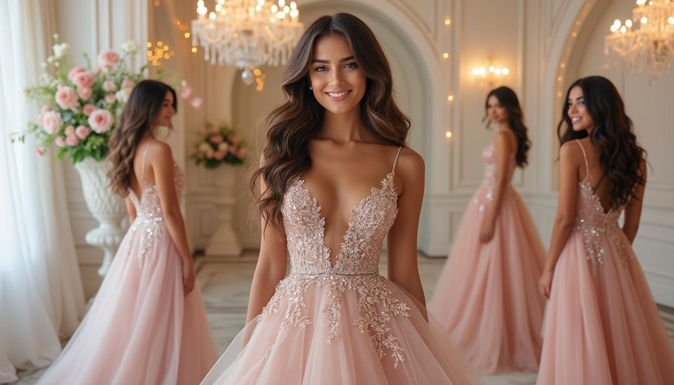 descubra vestidos deslumbrantes para bailes escolares que combinam elegância e estilo na medida certa, perfeitos para momentos inesquecíveis e cheios de charme.